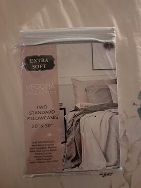 Extra Soft Cream Pillowcases - 2 Pack